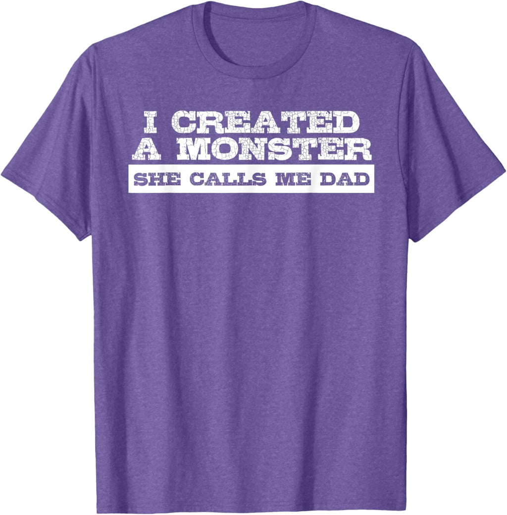 Funny Tshirt Gift for Dad from Daughter First Father's Day