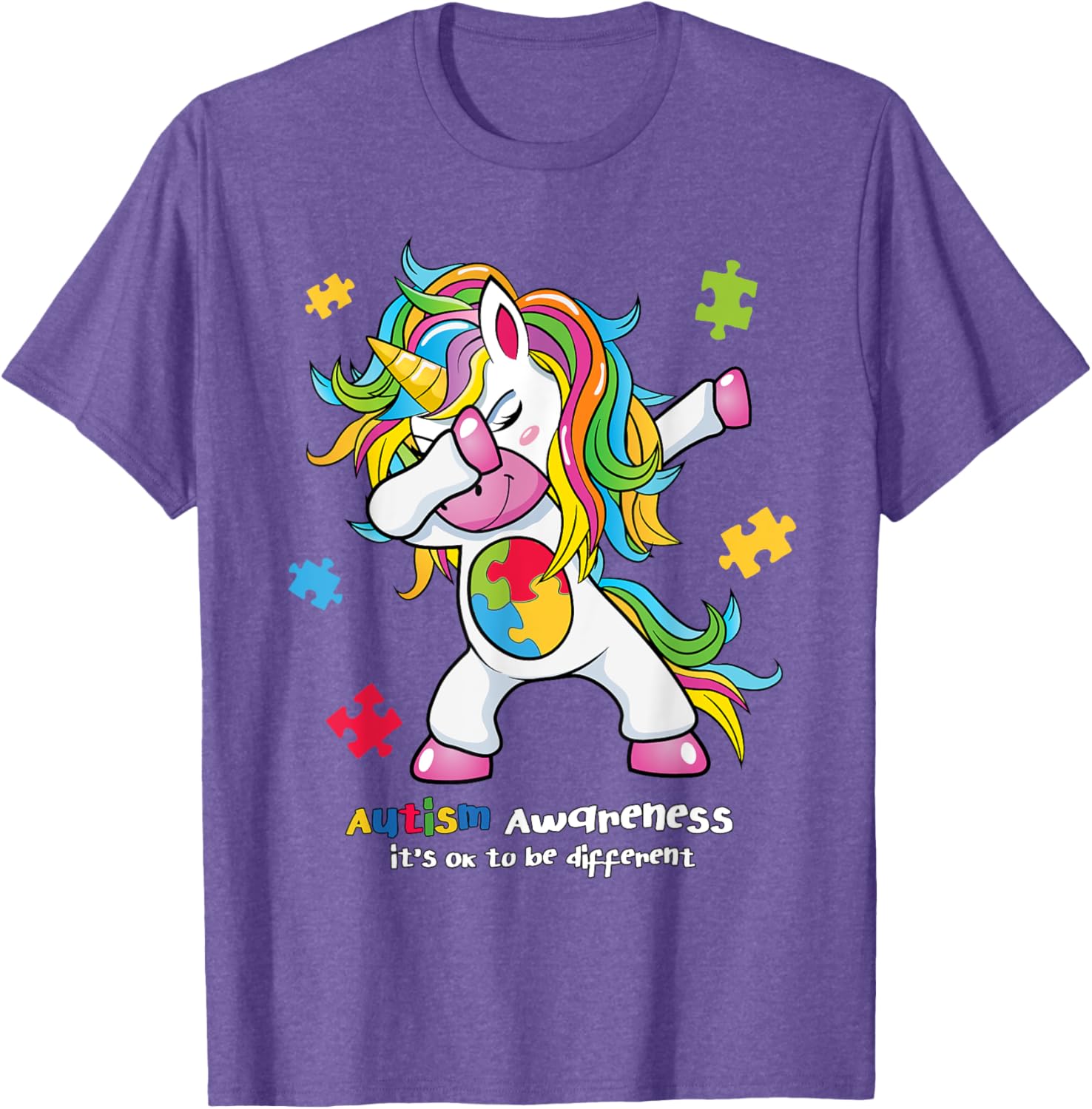 Autism Awareness - It's OK To Be Different Women
