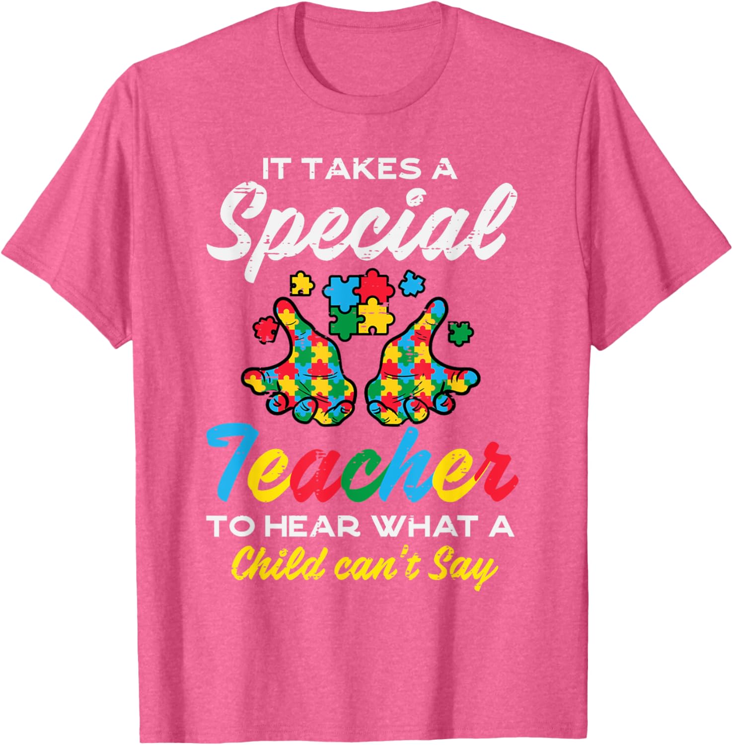 Special Teacher To Hear Child Cant Say Autism Awareness Sped