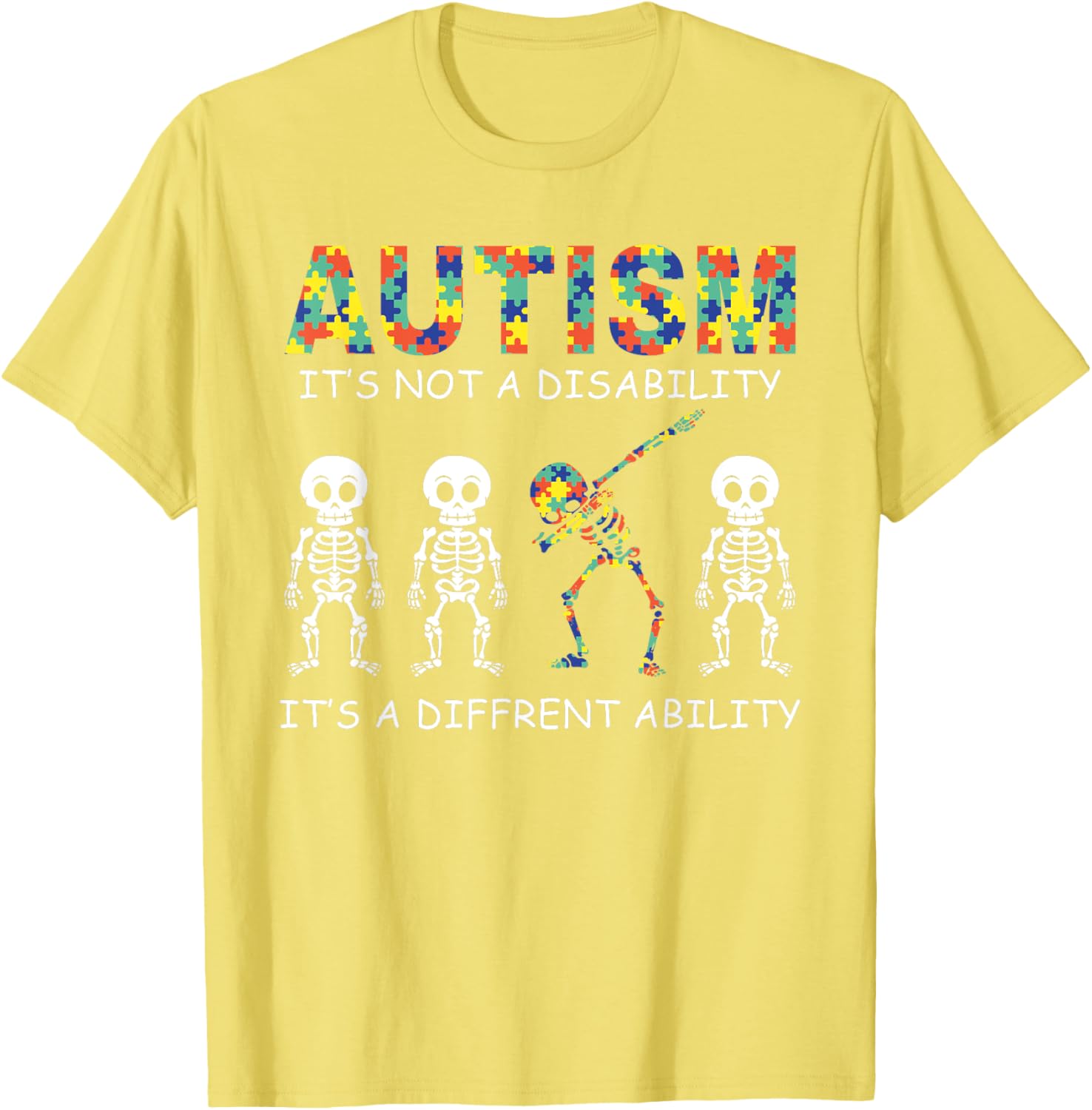 Autism is not a disability it's a different ability