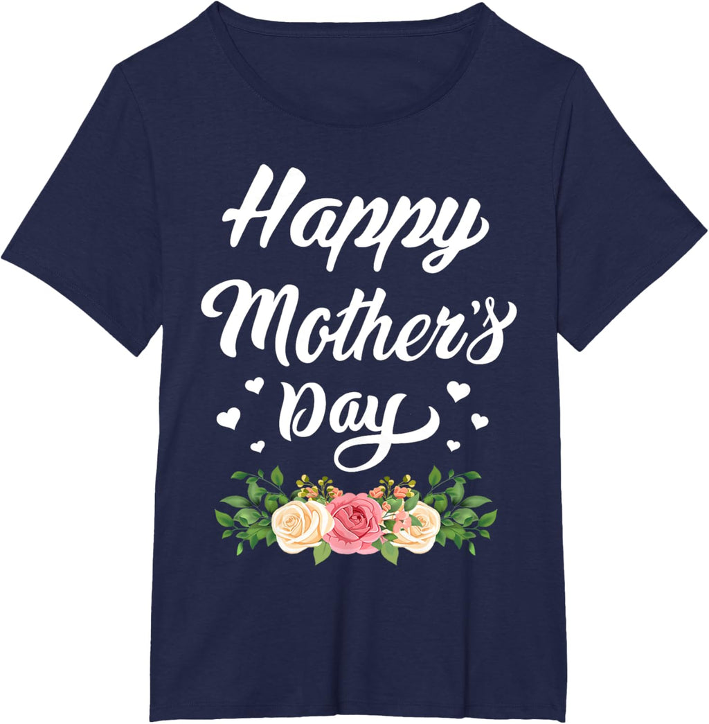Happy Mother's Day 2024 Tshirt for Women Mom Grandma Mother Shirt
