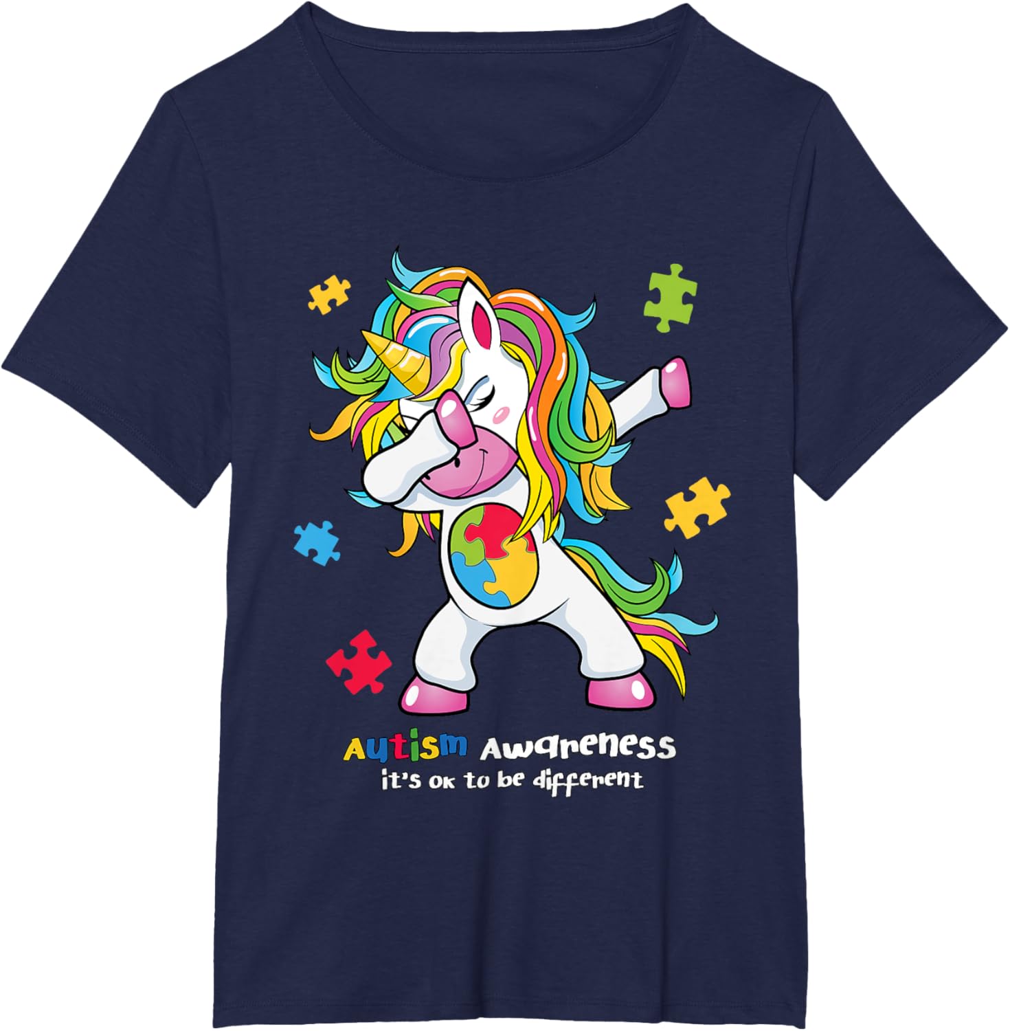 Autism Awareness - It's OK To Be Different Women