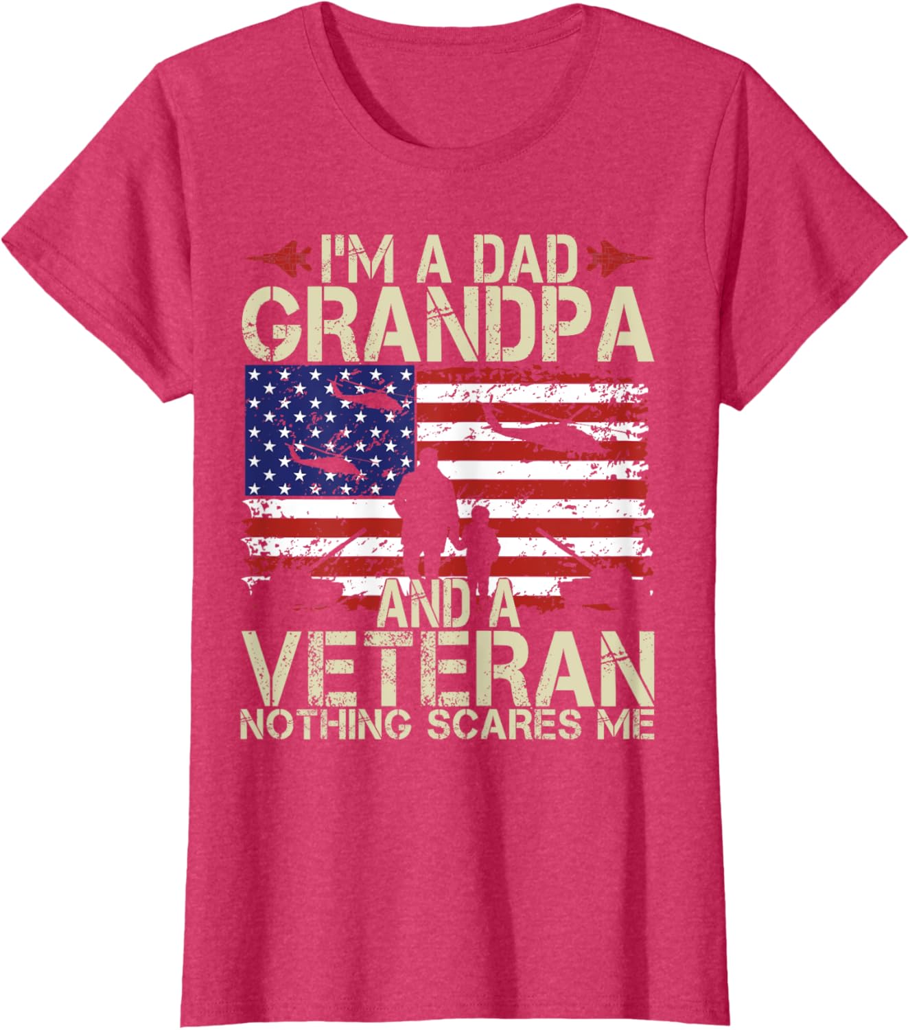 I'm A Dad Grandpa And Veteran Fathers Day Papa Grandpa Gifts