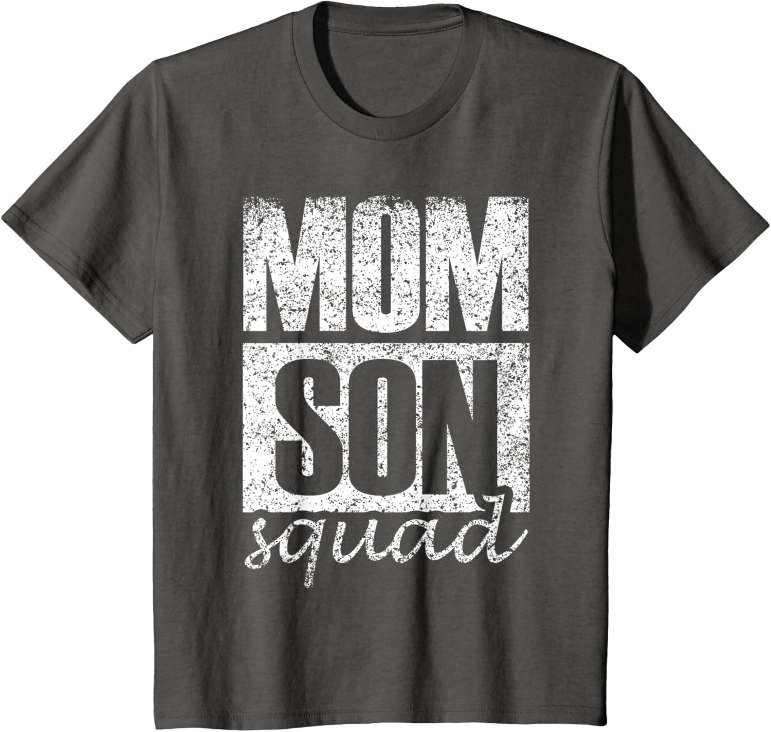Mama Mom Son Mothers Day Love Mama Mommy Son Squad Mother's Day Matching Mom Sons Mother Son T-Shirt, Small, Black