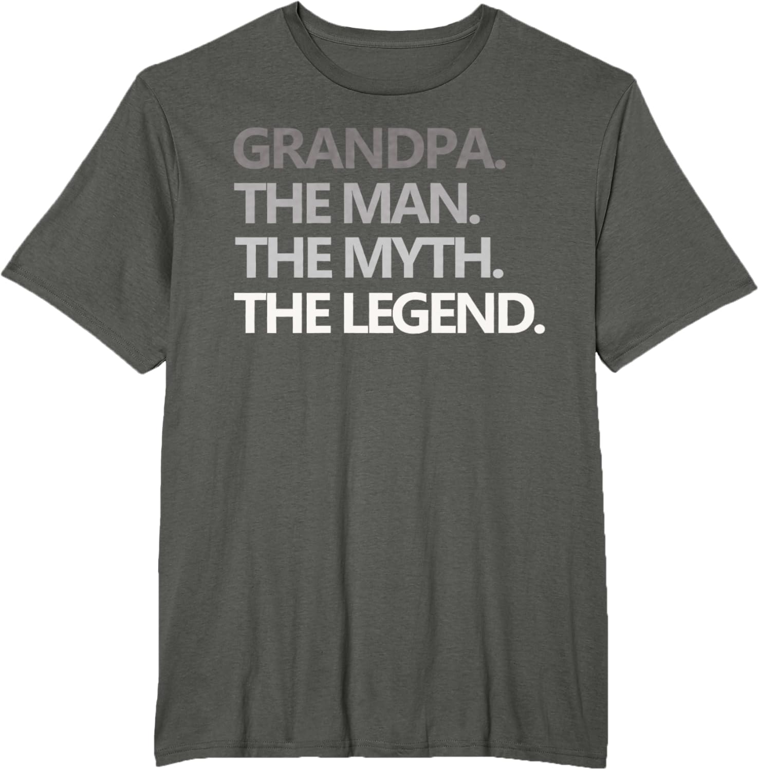 GRANDPA THE MAN THE MYTH THE LEGEND Men Gift Father's Day