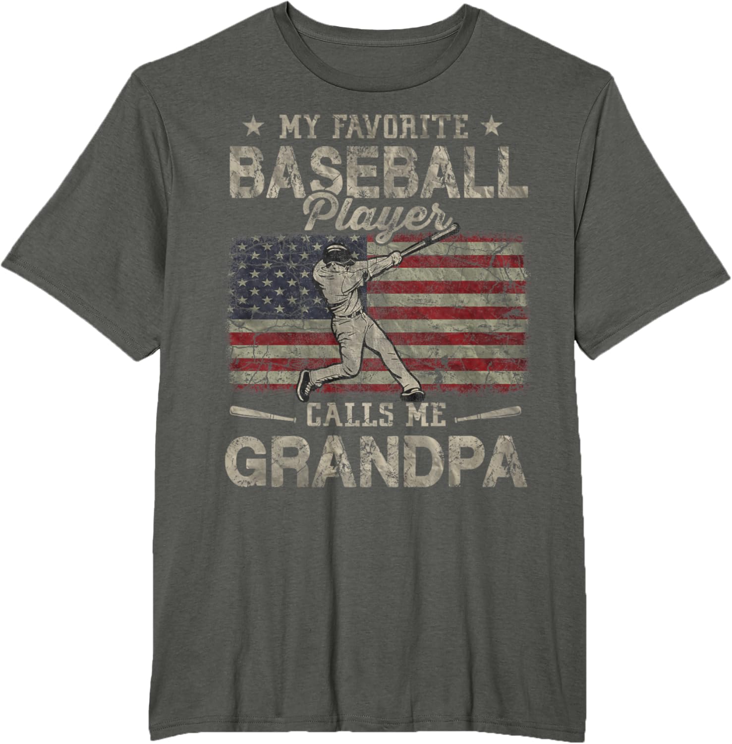 My Favorite Baseball Player Calls Me Grandpa Father's Day