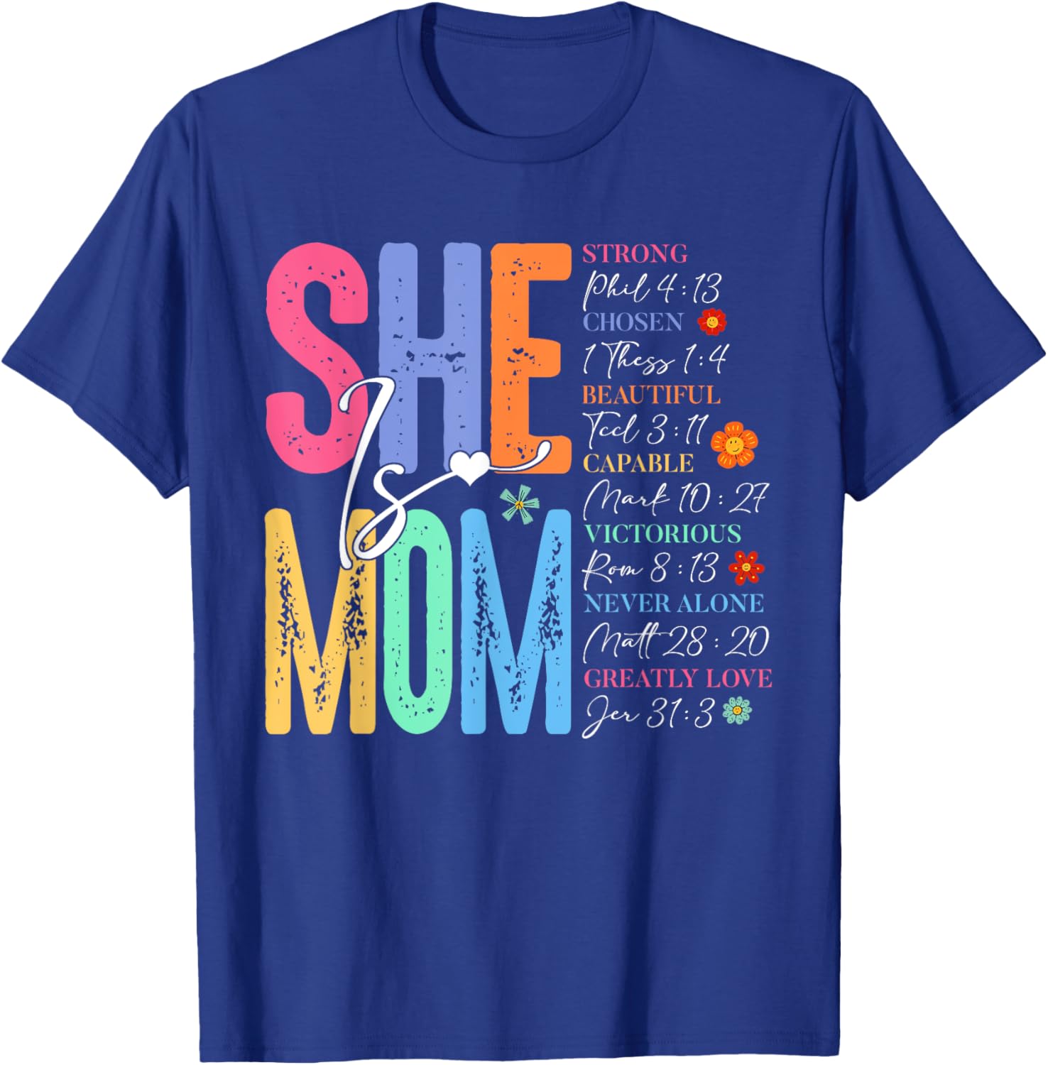 She Is Mom Christian Mother's Day Jesus Mama Religious Women