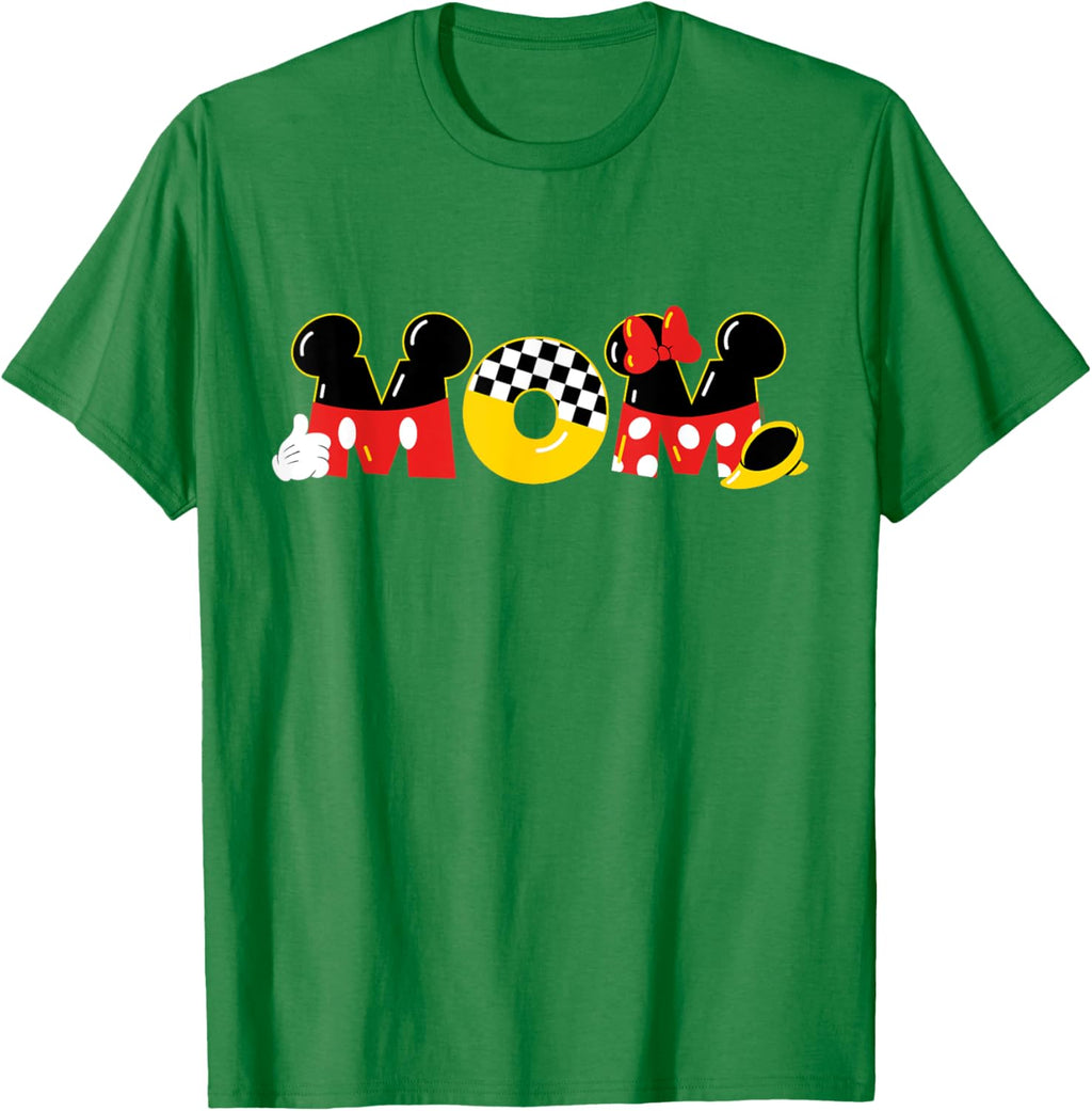 Disney Mickey Mouse & Minnie Mouse Mom Mother\u2019s Day Birthday Mother Shirt