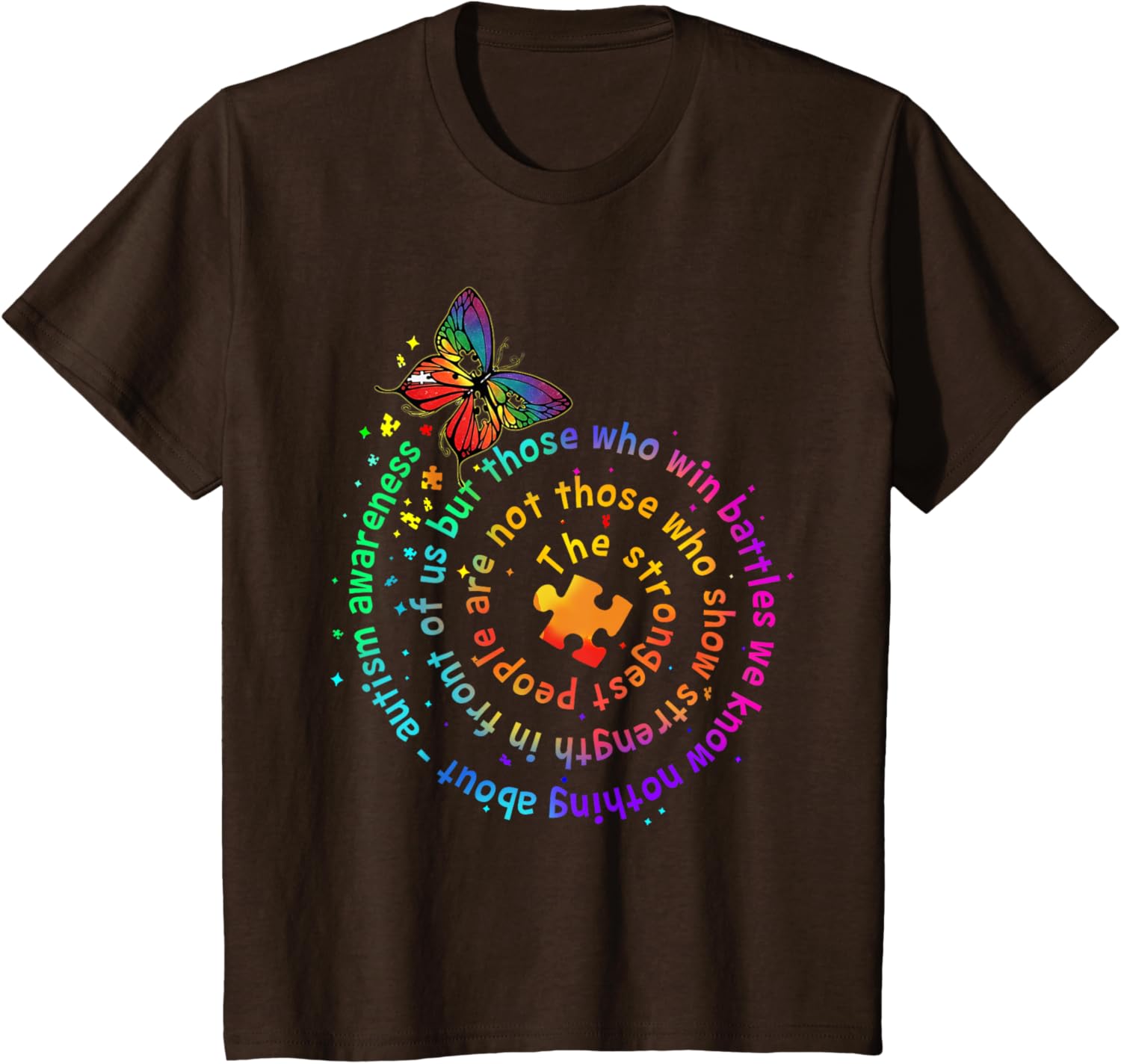 The Strongest People Butterfly Autism Awareness