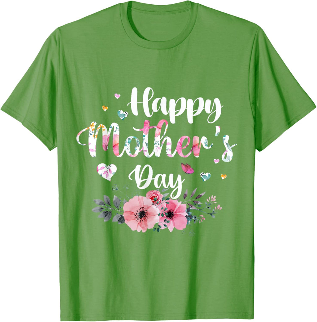 Happy Mother's Day 2025 Cute Floral for Women Mom Grandma