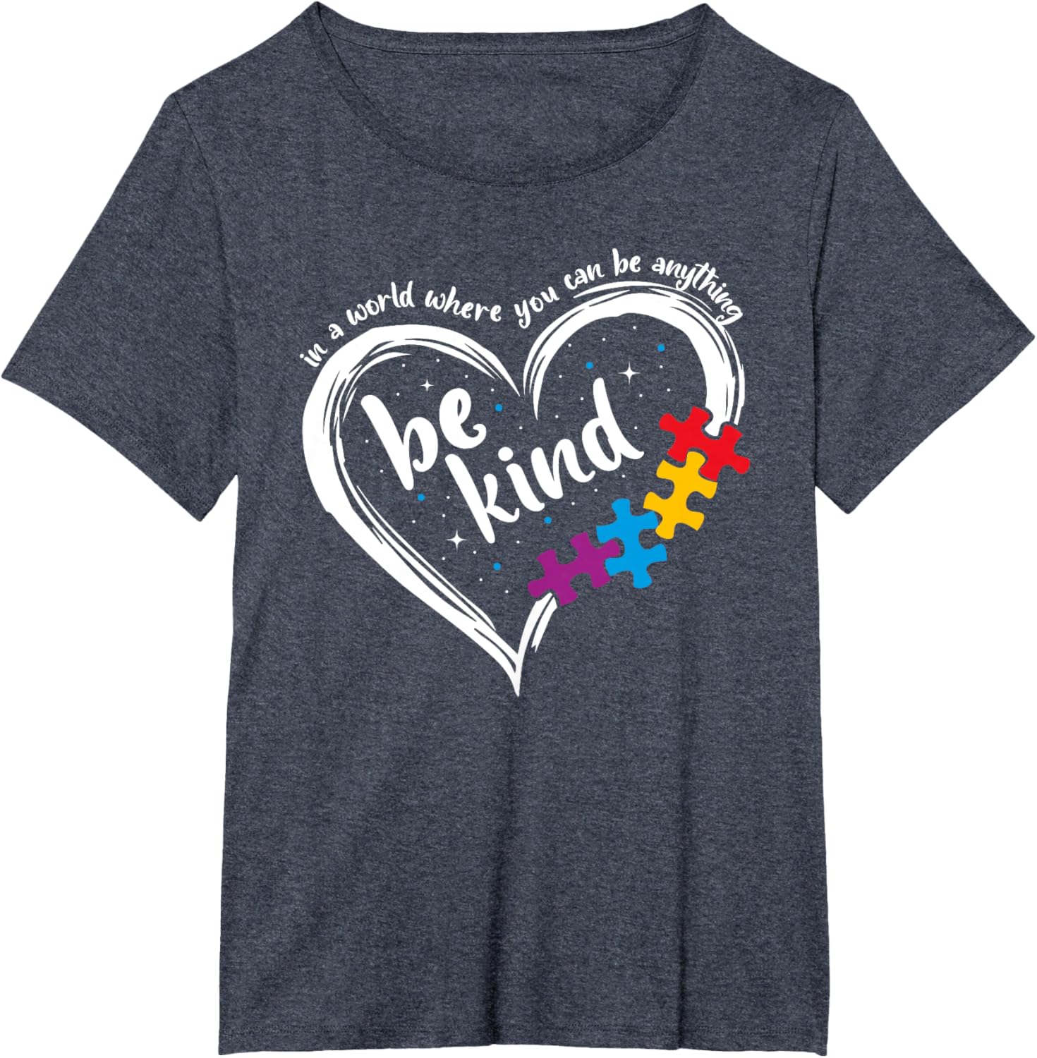 Autism Be Kind Women Blue Be Kind Autism Awareness