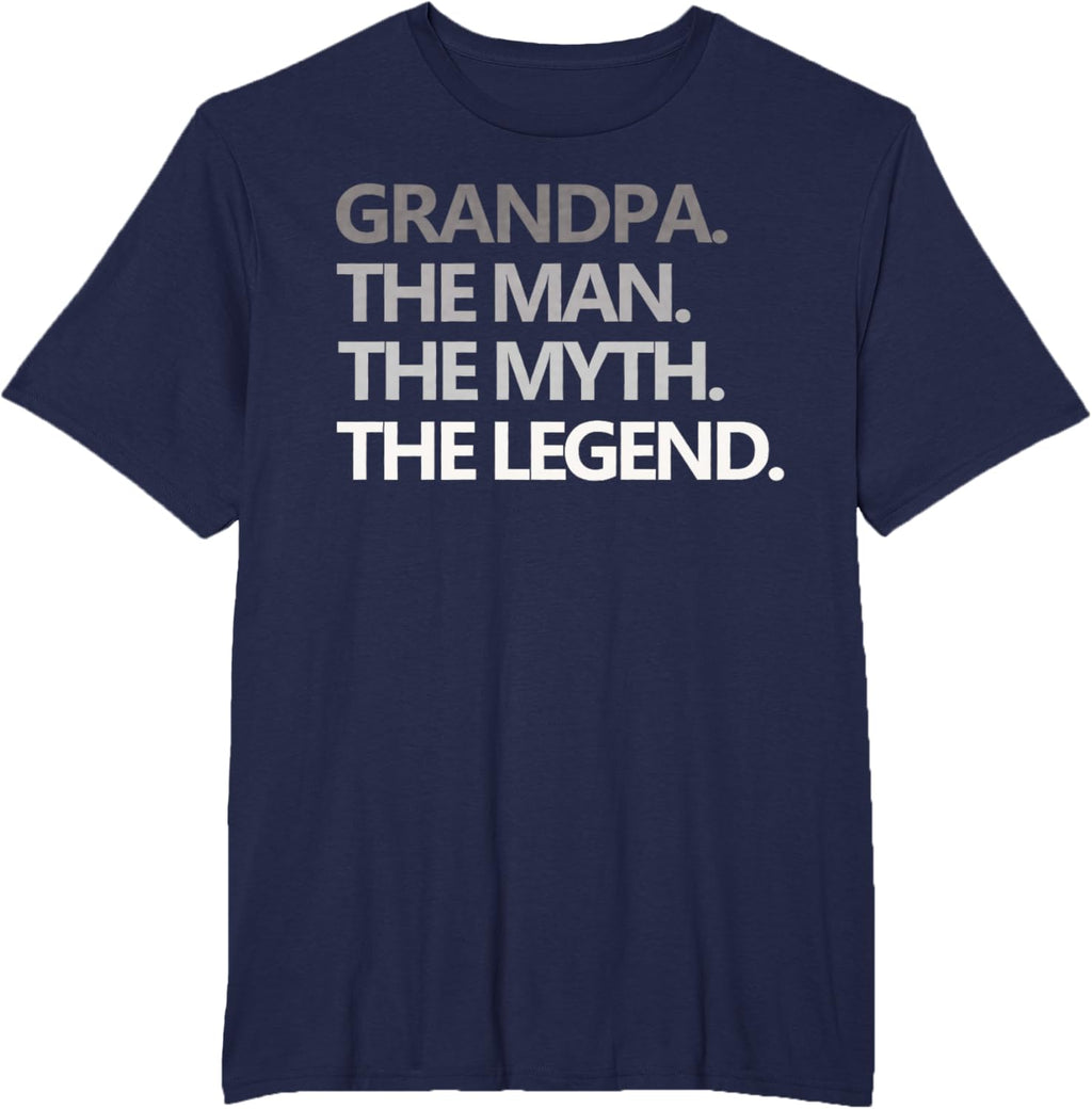 GRANDPA THE MAN THE MYTH THE LEGEND Men Gift Father's Day