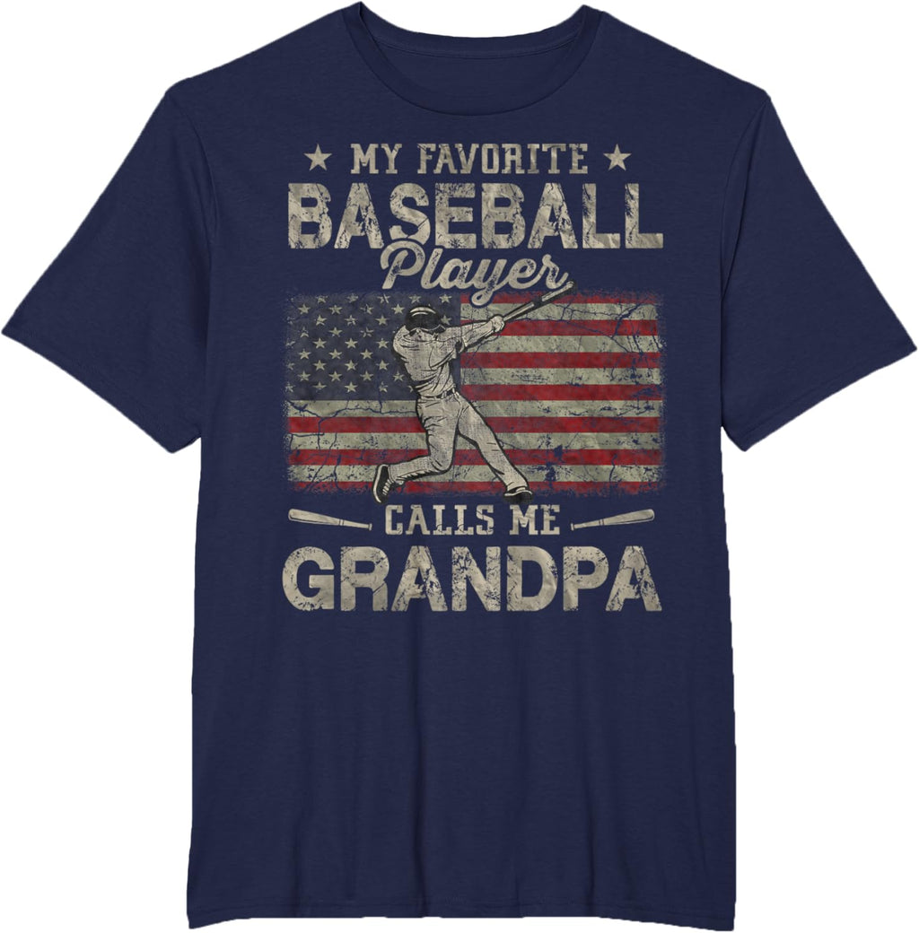 My Favorite Baseball Player Calls Me Grandpa Father's Day