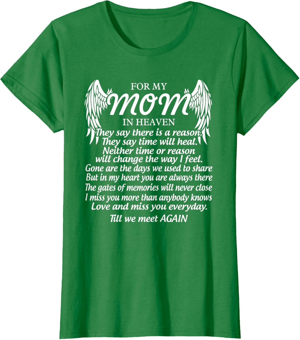 For My Mom In Heaven Love My Mom So Much Missing Mother Day
