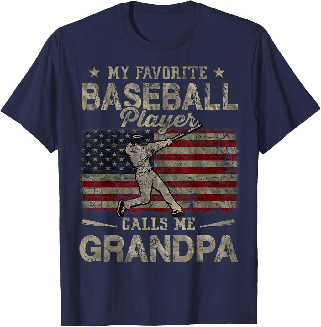 My Favorite Baseball Player Calls Me Grandpa Father's Day