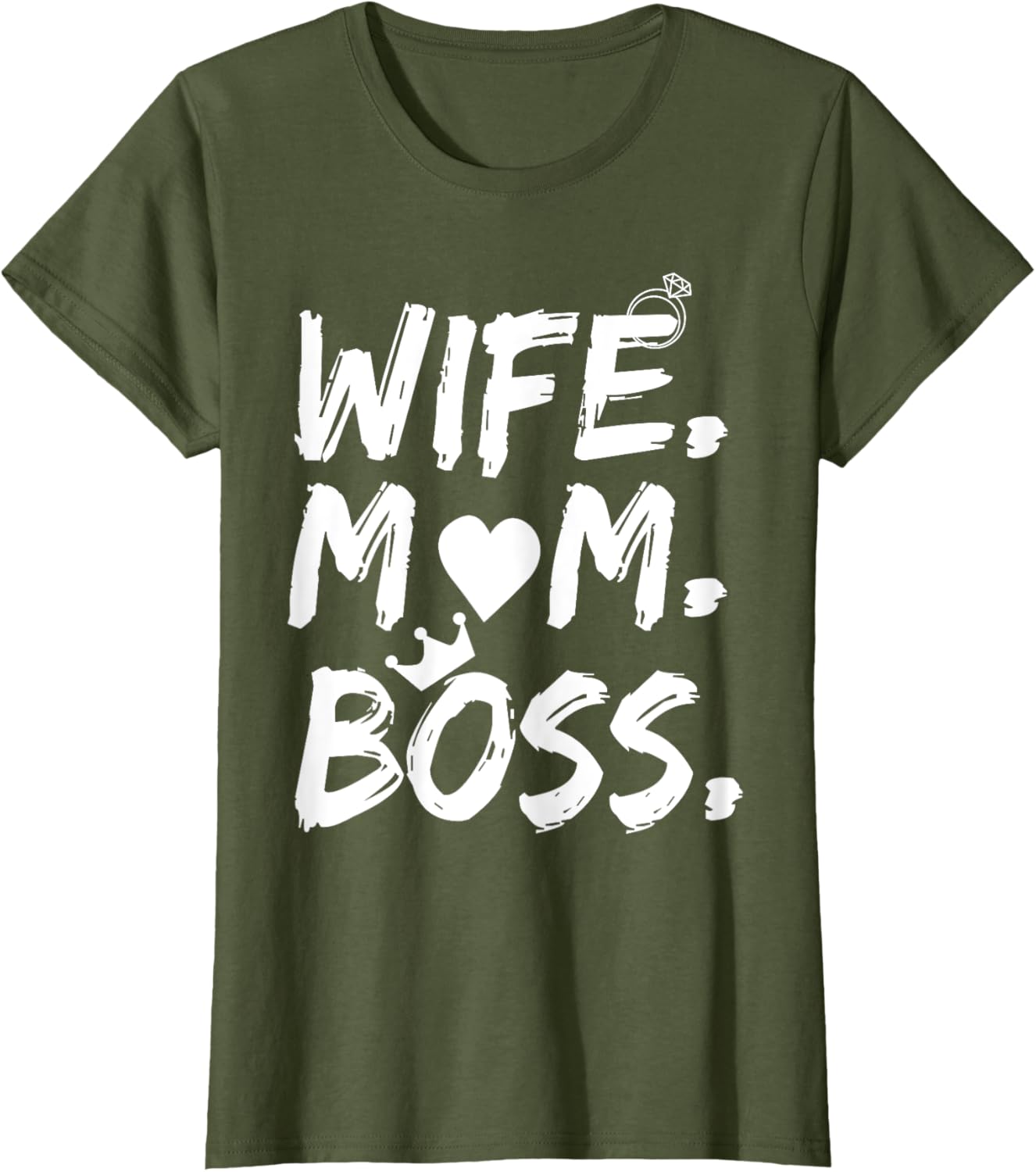 T-shirt for Wife Mom Boss Funny Mother's Day Mother Shirt