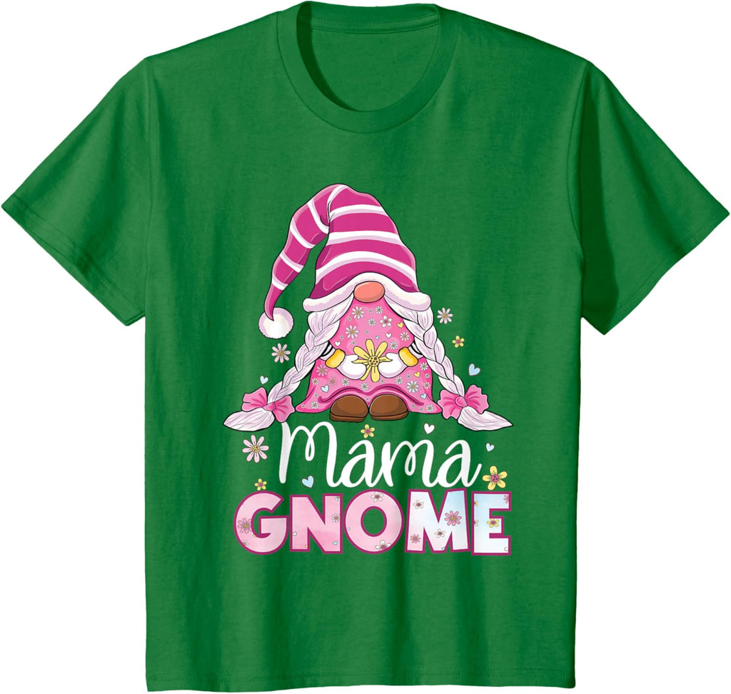 Flower For Mom Gnomies Cute Gnome Mom Happy Mother's Day