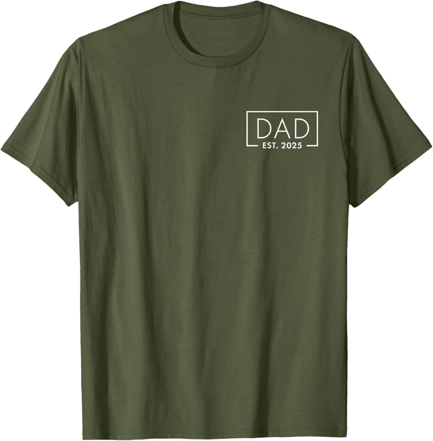 Birth Gift Co. Funny 1st Time Dad EST 2025 New Dad New First Fathers Day