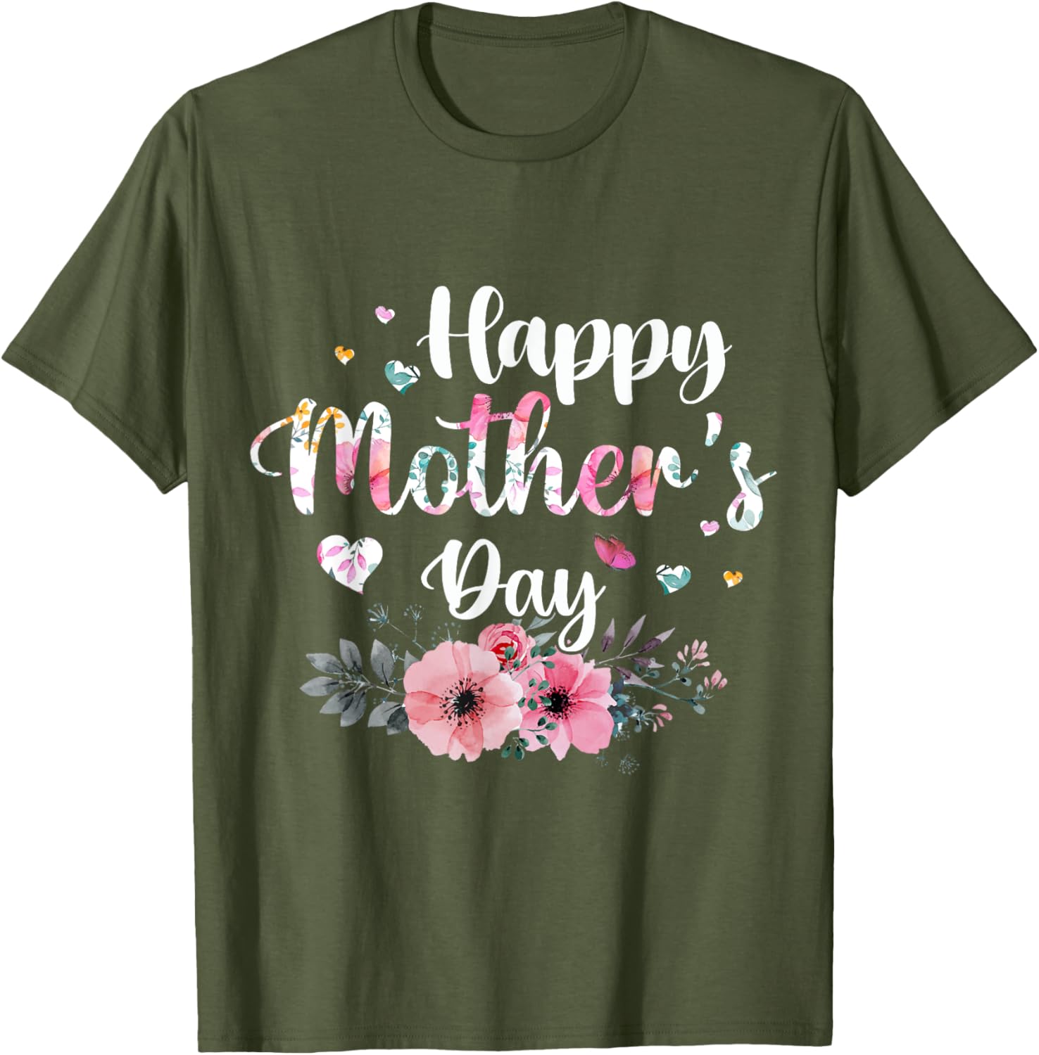 Happy Mother's Day 2025 Cute Floral for Women Mom Grandma