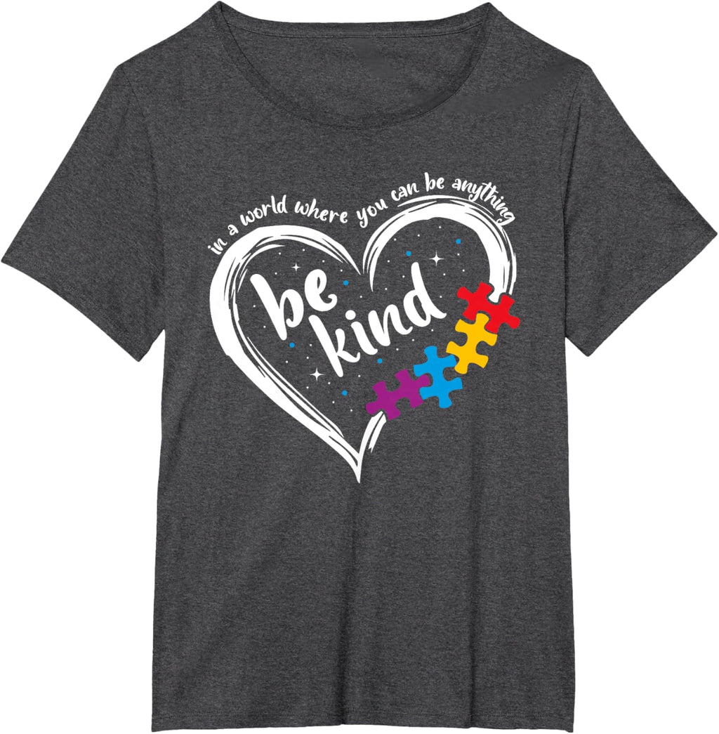 Autism Be Kind Women Blue Be Kind Autism Awareness