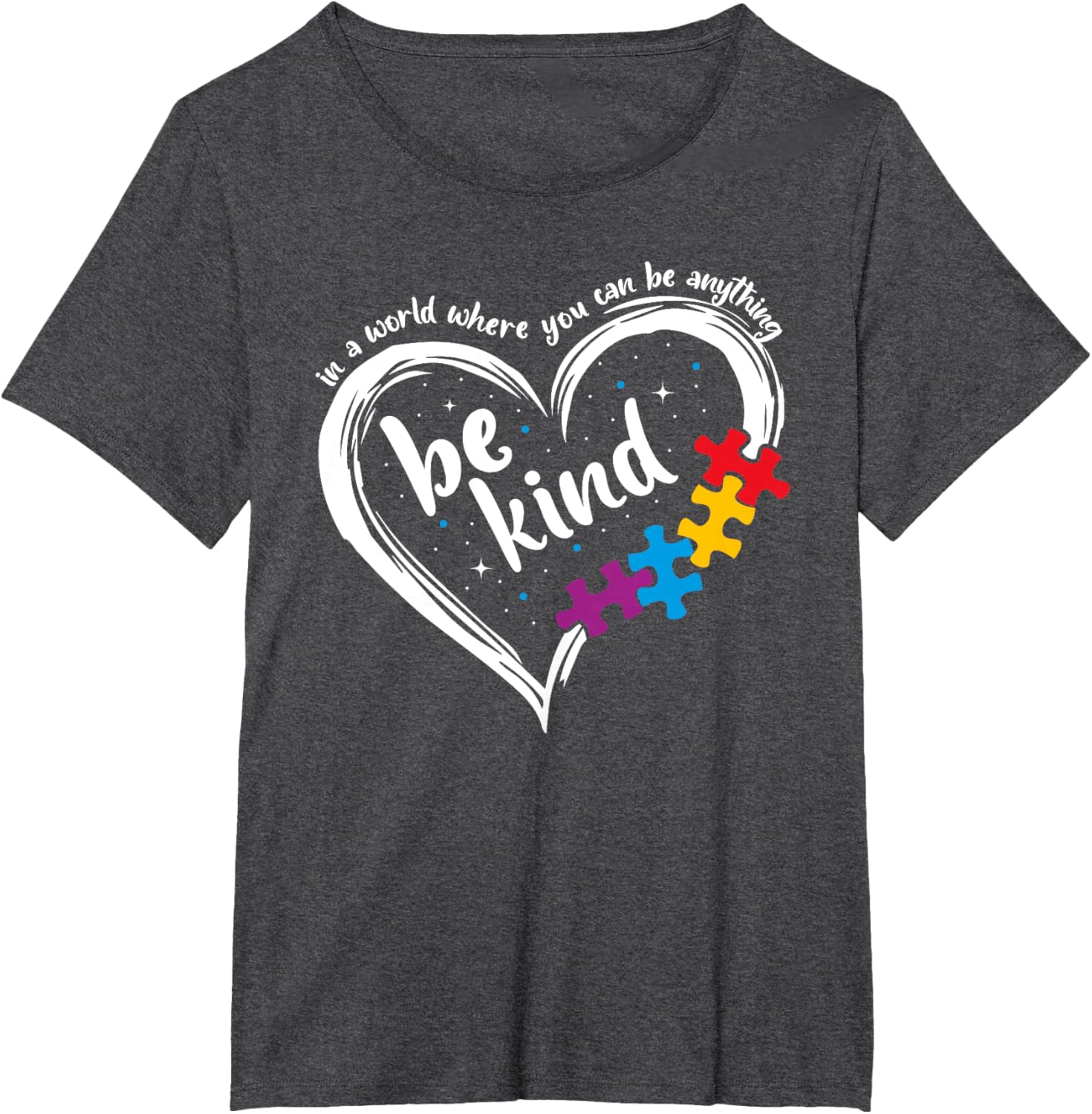 Autism Be Kind Women Blue Be Kind Autism Awareness
